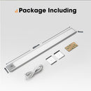 San Hima LED Camping Strip Light White Amber Lamp w/ Rechargeable Battery Sliver