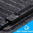 100W Flexible Solar Panel - Narrow Black (980x580mm)