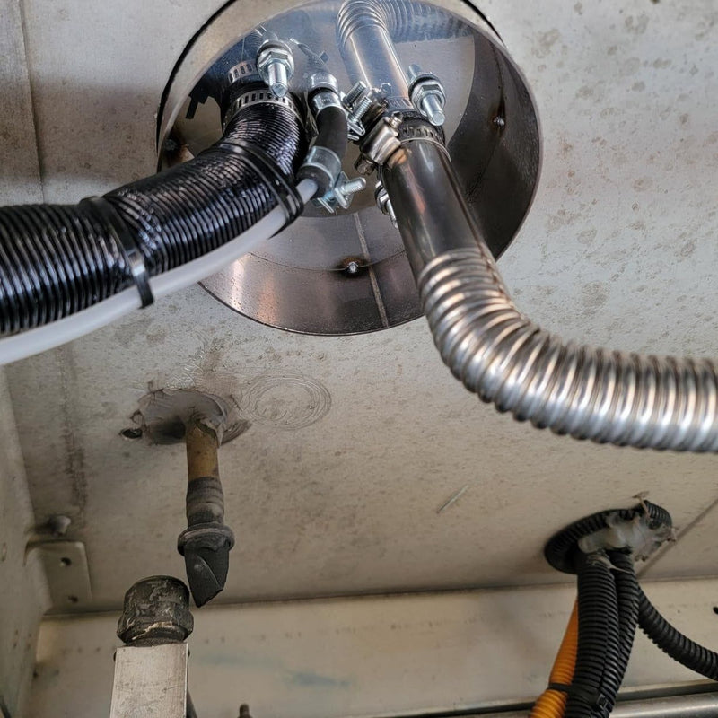 Mount Plate for Diesel Heater - Turret Style