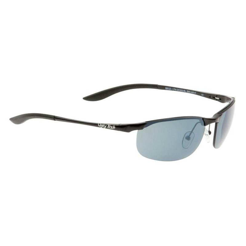 Ugly Fish Breeze PN24300 Aluminium Black Frame/Smoke Lens Polarised Sunglasses