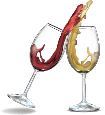 Crystal Clear Tritan Red Wine Glasses - Set of 4