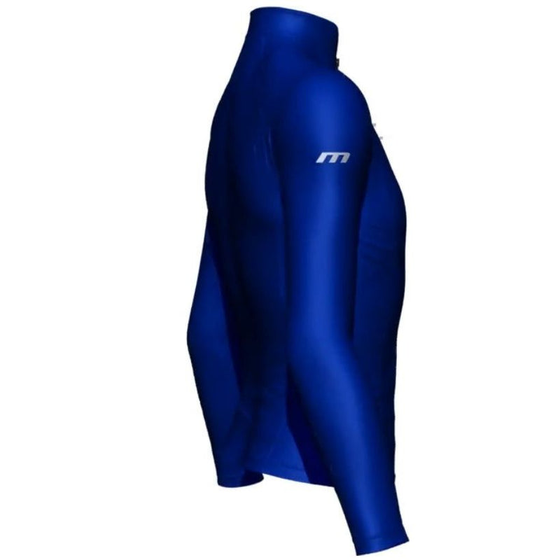 Mirage Unisex Kids/Teens Zip Up Long Sleeve Lycra Rash Shirt Blue