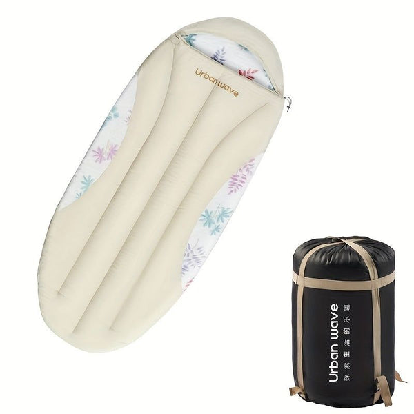 Adult Camping Sleeping Bag Thick Warm Polyester Blend