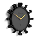 Newgate Monorail Wall Clock-Black