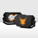 LIGHTFOX Pair 3inch Cygnus-2 Osram LED Pod Lights 1Lux@348m 4,052LM