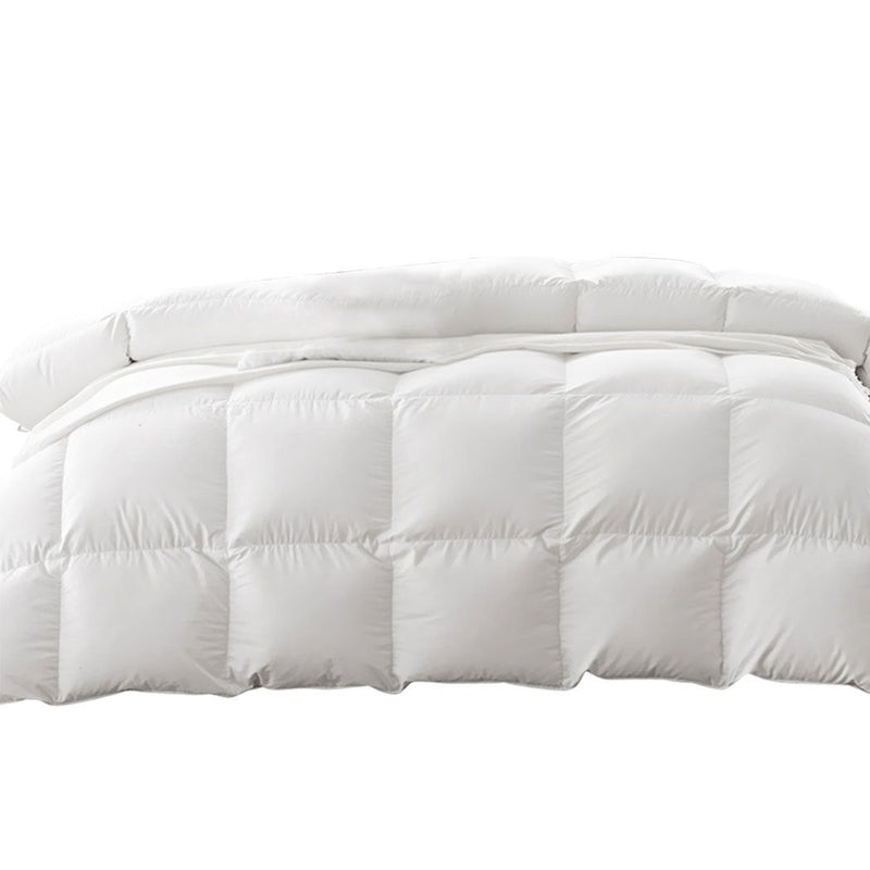 Dreamz Duck Down Feather Quilt 200GSM Duvet Doona Summer Queen Blanket Bed