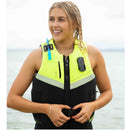 Jetpilot Venture Women's Yellow L50 Front Entry Segmented PFD Life Jacket Vest