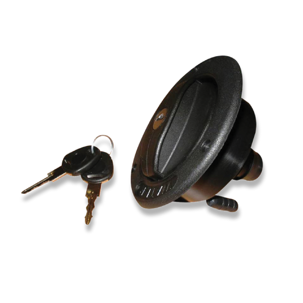Lockable Water Filler-Black