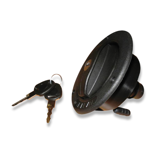 Lockable Water Filler-Black