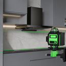 Traderight Laser Level 4D 16 Line 360° Green Self -Leveling with Remote Tripod