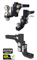 Mister Hitches Raptor 4.5T Super Duty Adjustable Ball Mount 16 Stage