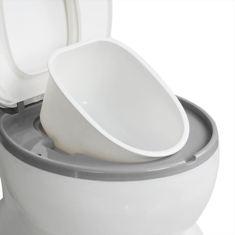 Bopeep Potty Training Seat Kids Safety Toilet Trainer Toddler Non-Slip Grey