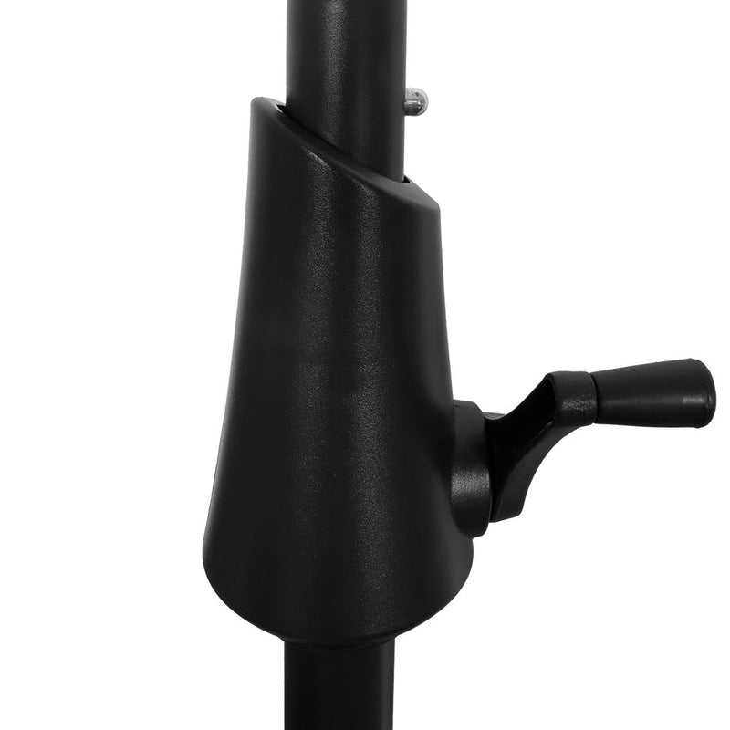 Centra 2.7m Outdoor Umbrella Garden Beach Stand Tilt Patio Deck Pole UV Khaki