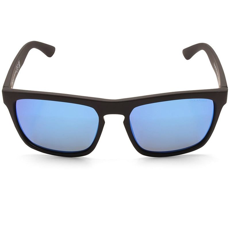 Dirty Dog Ranger Satin Black/Ice Blue Mirror Polarised Men's Sunglasses