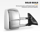 San Hima Extendable Towing Mirrors for Toyota Prado 120 Series 2002-2009