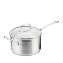 3-Piece Scanpan Impact 18/10 Stainless Steel Saucepan Set  (High Quality Pots)