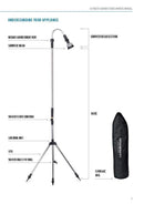 Companion Outdoor Shower Stand