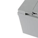 12V 135Ah AGM Battery Outdoor RV Marine 4WD Deep Cycle & W/ Strap Battery Box
