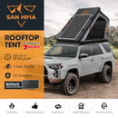 San Hima Kalbarri Gen 2 Roof Top Tent Hard Shell With Ladder + 250W Solar Panel