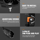 LIGHTFOX Cygnus Pair 5inch Osram LED Pod Lights 1Lux@651m 14,106Lumens