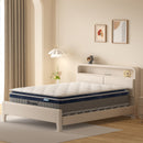 DreamZ Spring Mattress Pillow Top 7 Zone Pocket Spring Memory Foam 32cm Double