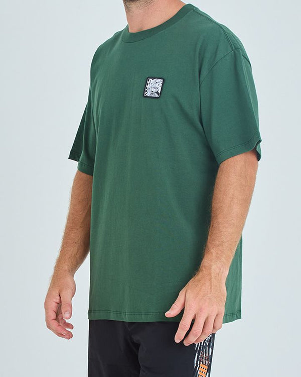 Jet Pilot Jetpilot Felix Mens Ss Tee Green