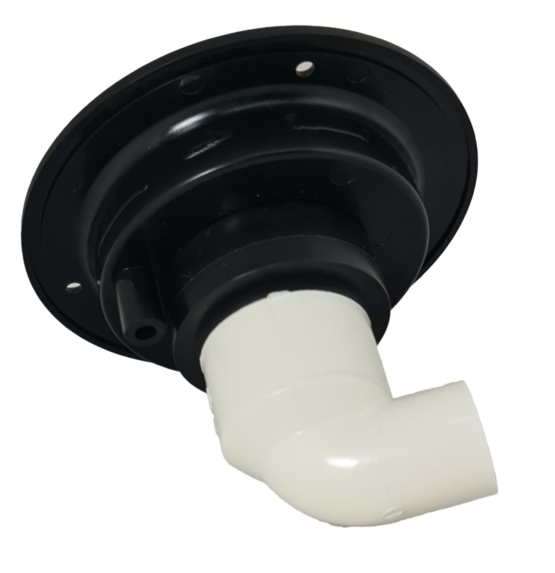 RV Flowmaster Lockable Gravity Water Inlet - Black