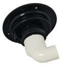 RV Flowmaster Lockable Gravity Water Inlet - Black
