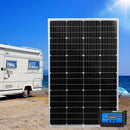 Traderight Group  12V 300W Solar Panel Kit Mono Caravan Camping Power Controller Charging USB Home