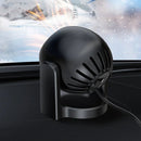 12V 120W Portable Car Heater Defroster Fan Black