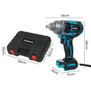 Traderight 21V Brushless Impact Wrench 1/2" Rattle Gun 2×4.0Ah 1200Nm Kit Set
