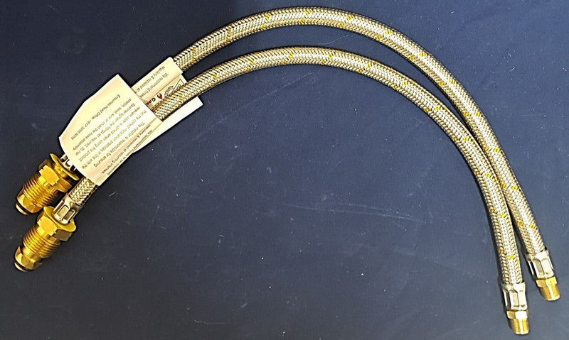 3/8" Dual Regulator Kit 290mj with Twin Pigtails & a 5/16" Adaptor