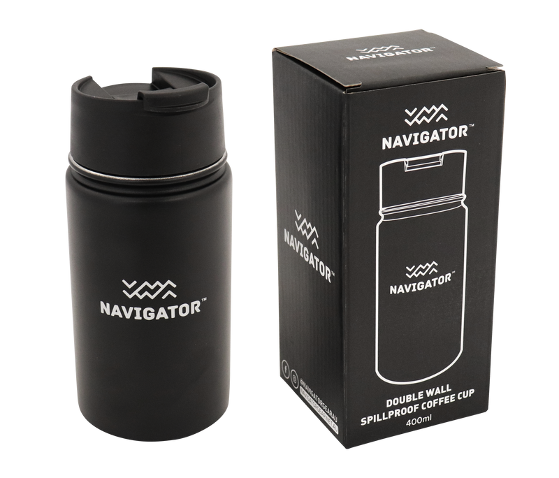 SPILLPROOF COFFEE CUP