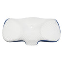 Dreamz Memory Foam Pillow Pillowcase Neck Shoulder Support Pain Cervical Blue