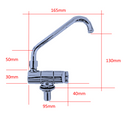 Single Folding Cold Water Faucet