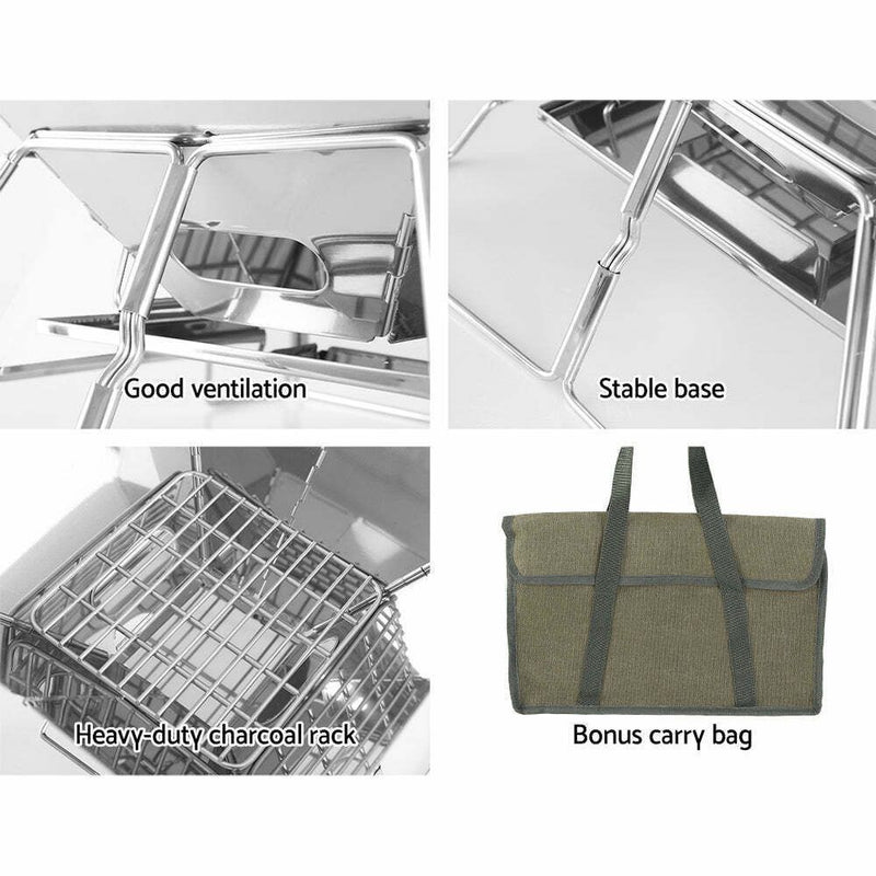 Stainless Steel BBQ Firepit