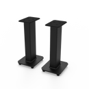 Kanto SX22 22" Tall Fillable Speaker Stands with Isolation Feet - Pair, Black