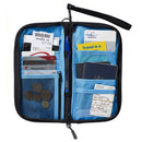 Caribee 25 x 13cm Multi-Pocket Travel Document Wallet (Charcoal)