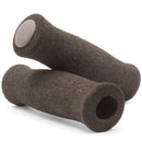 Endzone Handlz HD Foam Bike Handlebar Grips 125mm Black with Plug