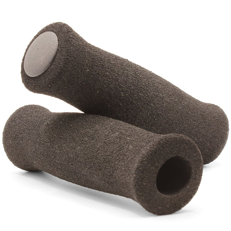 Endzone Handlz HD Foam Bike Handlebar Grips 125mm Black with Plug