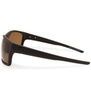 Dirty Dog Cosmic Satin Black/Brown Polarised Men's Sunglasses
