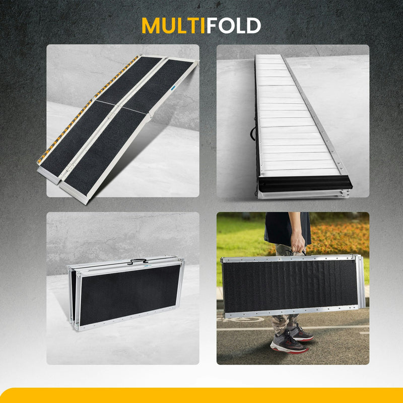 Kartrite Aluminium Portable Wheelchair Ramp High-Grip R03  5ft