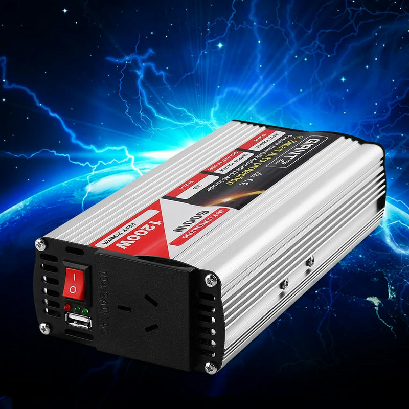 600W Puresine Wave DC-AC Power Inverter