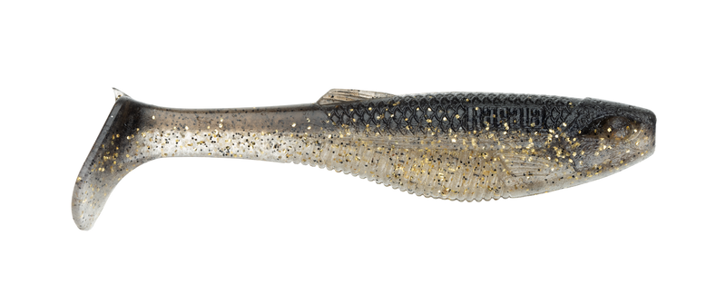 3 Pack of 5.5 Inch Rapala Crush City Heavy Hitter Soft Plastic Paddle Tail Lures