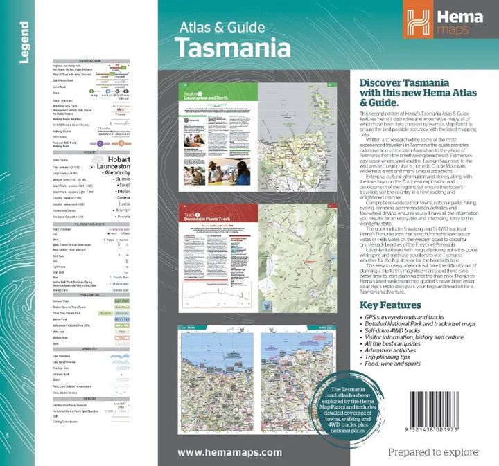Hema Tasmanian Atlas and Guide