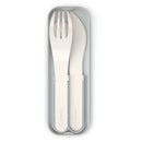 Monbento Mb Pocket Plastic Cutlery Set - Colour Natural