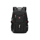 Waterproof Backpack with USB Charging PortRucksack Black