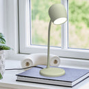 Kreafunk Ellie Lamp W/ Qi Charger And Bluetooth Speaker - Dusty Olive
