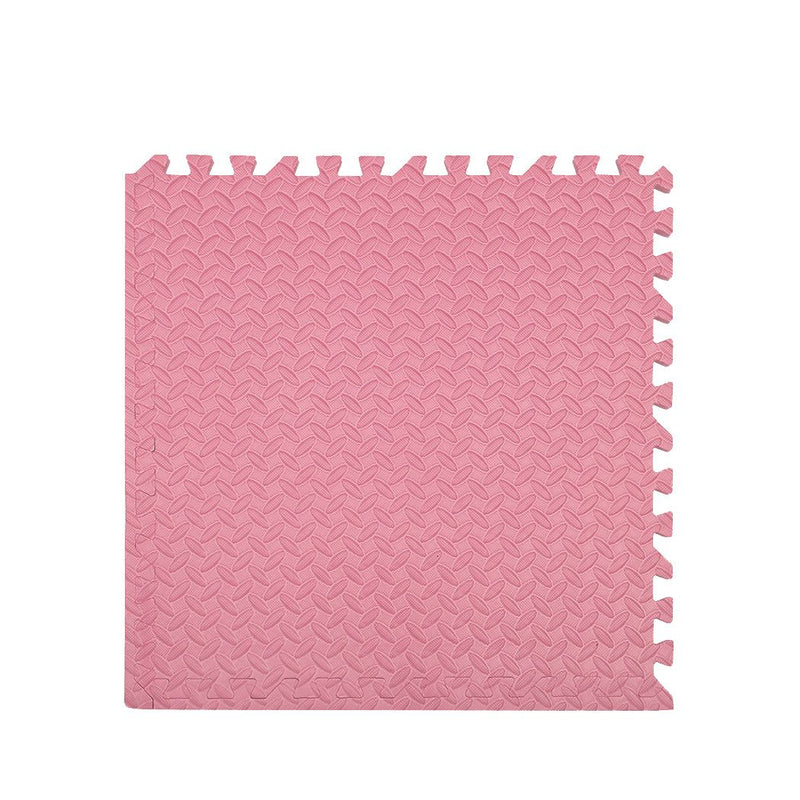 Bopeep EVA Foam Kids Play Mat Floor Kid Crawling Interlocking Home Pink 60x60