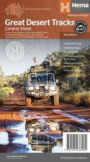 Hema Map - Great Desert Tracks Central Sheet